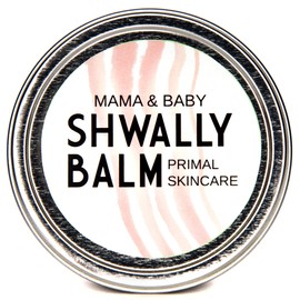 Shwally Primal Baby Bootie and Nipple Balm, The West Coast Original, 100% Grass Fed Tallow, Calendula Flowers and Protective Beeswax, Pregnancy and Nursing Safe, Unscented, for All Skin Types