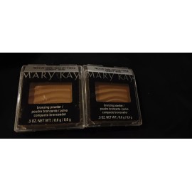 MARY KAY BRONZING POWDER 069077 MEDIUM DARK 0.3 OZ  LOT OF 2