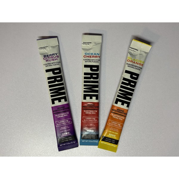 Prime Hydration New Prime Hydration Rapid Rehydration Sticks 3 Pack