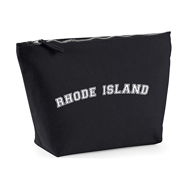 Hippowarehouse Rhode Island printed make up cosmetic wash bag 18x19x9cm