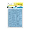 Barrilito Molde Flexible de Silicón Letras Antiadherente MSL8810