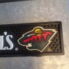 Jack Daniel's Rubber Bar Rail Spill Mat MN Wild Logo