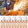 MOPLA 40Stk Plasmaschneider Zubehör,Plasmaschneider Ersatzteile Plasmaschneider Düse,Plasma Elektrode,Plasma Ersatzteile,Plasma-Schneiddüsen für