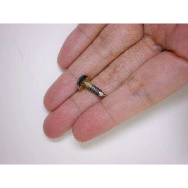 Naska Closure Eye kurisutaruai 9 mm Gold Pack of 4 7274 