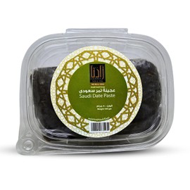 Zadna Date Dough Saudi Date Paste Soft Smooth Puree Natural Mashed Halal Ajwa Ajwah Dates Pastry Filling Middle Eastern Sweets No Added Sugar (1 Pack = 17.64 oz / 500 gm) عجينة تمرسعودى زادنا