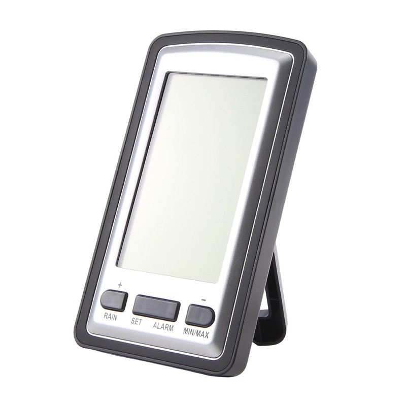 Roarrter Wireless Rain Meter Gauge Weather Station Indoor/Outdoor Temperature Recorder