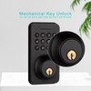 Splenssy Keyless Entry Türschloss mit Tastatur, Smart Deadbolt Lock mit
