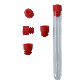 ICB Tubos De Ensaye. 12x75. Plastico Ps. Paquete 100 Piezas. Icb
