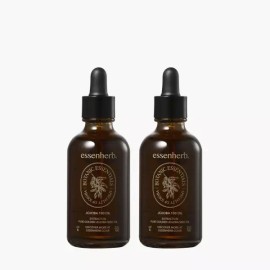 Essential Herb 에센허브 비건 호호바 100 오일 페이스 보습 60ml + 60ml Essence Herb Vegan Jojoba 100 Oil Face Moisturizer 60ml + 60ml [Jojoba oil 1+1]