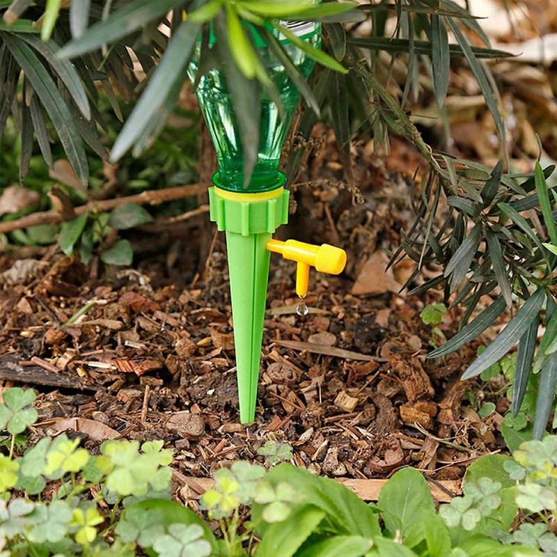 12 pack Picos de riego automático, bebedero de plantas, dispositivos