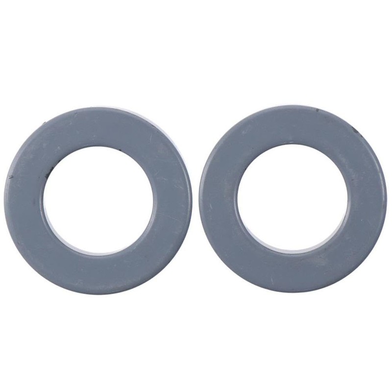 Inductor Coil Ring 2Pcs 61x35x12.7mm Portable Black Ferrite Rings Practical