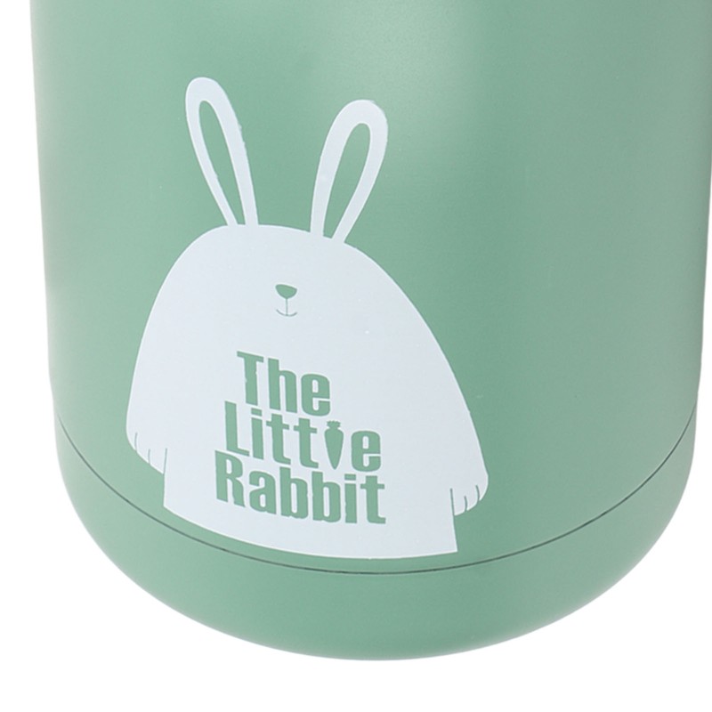 Children's Insulation Cup 12oz Double Wall Portable Rabbit Pattern Insulated