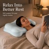 Contour Pillowcase Cover for Cervical Pillows – Silky-Soft Zipper Cover