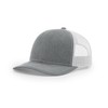 Richardson 112 Trucker Hat Heather Grey/Light Grey, OSFM