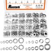 Rustark 400Pcs 6 Sizes 304 Stainless Steel Metric M3-M10 External
