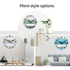 CHYLIN Wall Clock Silent Non Ticking Wall Clocks Battery Operated,Teal