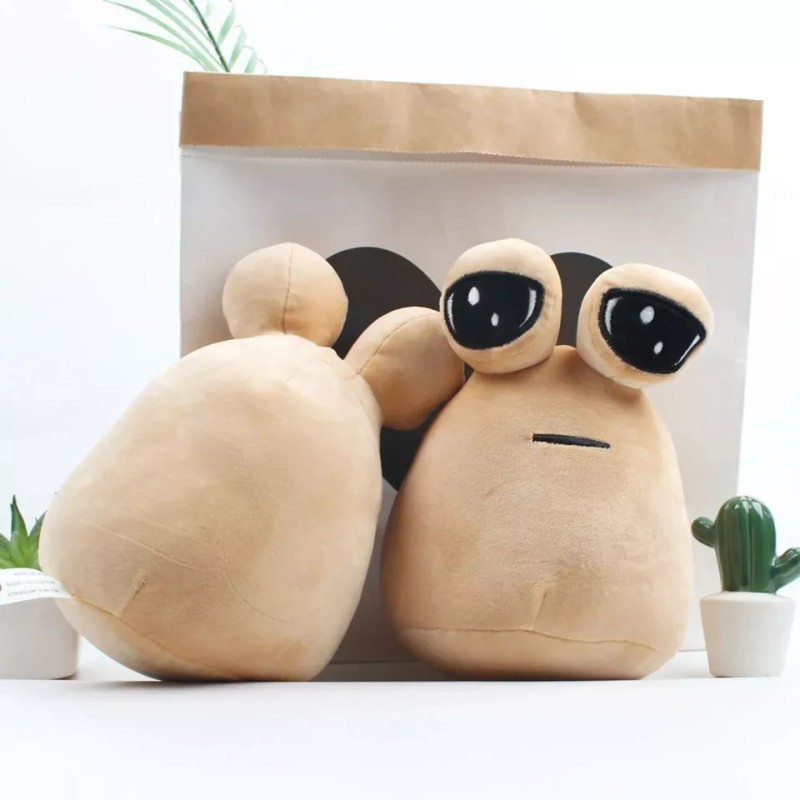 Yooshi Pou Triste Mayoreo 10pz Peluche Juguete Emocion Muñeco Alien
