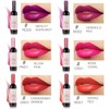 Matte Lip Gloss Set, Lip Gloss Waterproof Wine Lipstick Tint,