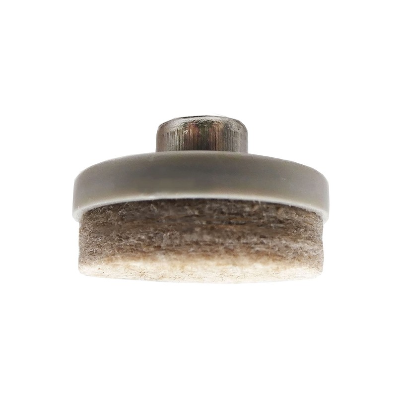 Shepherd Hardware 9934 1-Inch Felt Nail On Furniture Pads, 8-Pack,Almond