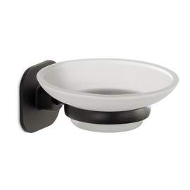 Gedy soap Holder, Black, Non applicabile