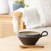 Marui Pottery MR-3-4009 Shigaraki Pottery Hechimon Soup Cup, Capacity Approx.