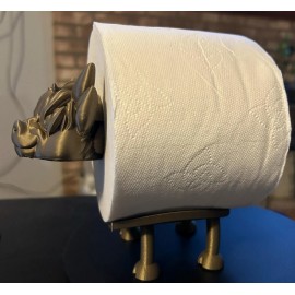 Animal Toilet paper roll holder Silver Highland Cow Novelty Bathroom Decoration animal