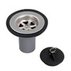 AB Tools 1-1/4" Sink Waste Drain Plug Hole Fitting for
