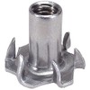 Parts Express 1/4"-20 Deluxe 6-Prong T-Nuts 50 Pcs.