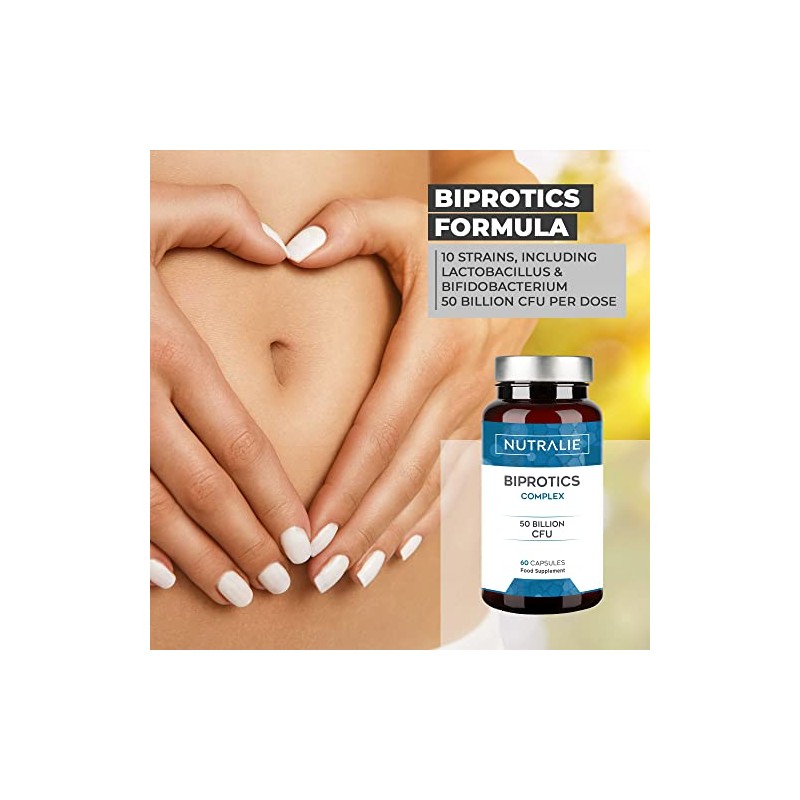 Biprotics 50 Billion CFU's Guaranteed per Dose | 10 Effective
