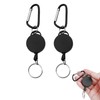 Roontin Retractable Badge Reels - Heavy Duty Extendable Key Chain
