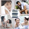 TMVOK Hand Towels, Set of 6, Solid, Stylish, 100% Cotton,