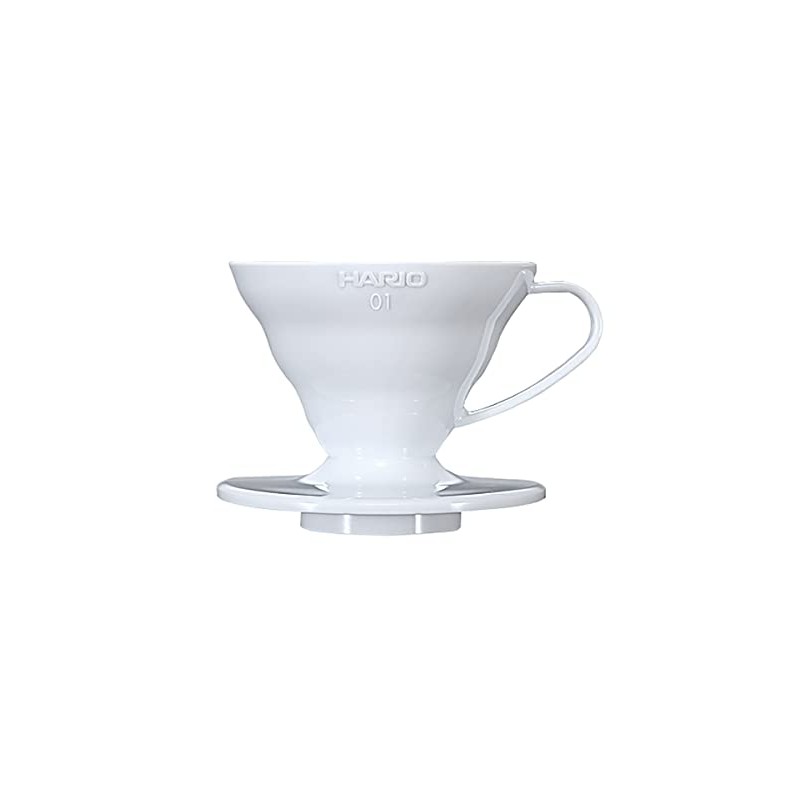 HARIO VDR-01-W V60 01 Transparent Coffee Dripper White Coffee Drip