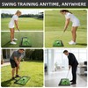 Kasinali Golf Hitting Mats Practice Mat Outdoor Indoor Training Chipping