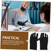 Healeved 2 Pairs UV Protection Gloves for Gel Nail Art