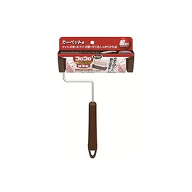 Nitoms C4322 Corokoro Small Body, High Grade SC, Strong Adhesion, Handy, Color Tray, 40 Circuits, 1 Roll, For Carpet, Pet Hair, Dust Mites, Pollen, Brown, 6.3 inches (160 mm) Width