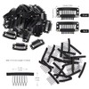 118 Pieces Wig Caps Wig Installation Kit Stretchable Mesh Dome