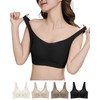 Veimia Wirefree Anti-Sag Corrective Seamless Bra, Prevents Breast Sagging, Cross