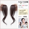 Wig Bangs Human Hair 2pcs/set Side Weighted Realistic One Touch