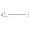 OSRAM DULUX S11 LED lamp for G23 base, 6 watt,