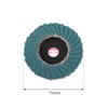WMLBK Premium Aluminum Louver Disc-Flap Sanding Disc Grinding Wheel -3Inch