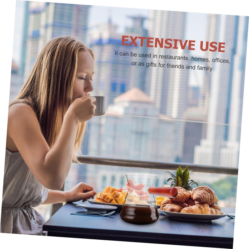 Ciieeo Turkish Coffee Pot with Handle High Temperature Glass Kettle