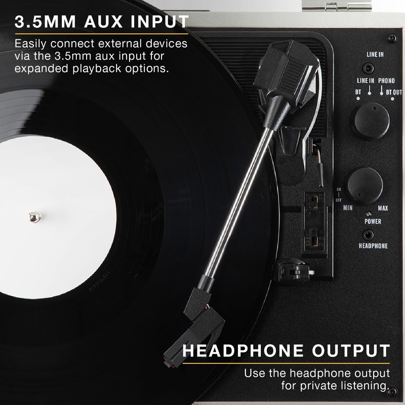 Victrola Journey II (2025 Model) – Bluetooth Suitcase Record Player