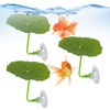 Bruislard 3 Pcs Betta Fish Leaf Hammock Soft Aquarium Decor