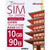 Docomo Prepaid SIM Japan 15 GB 90 days sim Prepaid