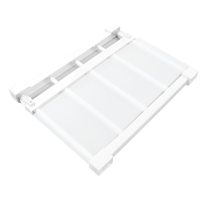 Tension Rod Shelf 14.2 Inch Width Nail Free Expandable Storage