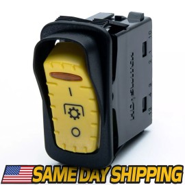 HD Switch 20A PTO Rocker Switch for TA12814 John Deere 1023E 1025R 2025R 2026R 2032R 2038R