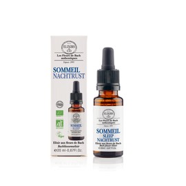 Elixirs & Co - Organic Sleep Ready to Use Unique Compound with Bach Flowers 20 ml - Quiet Night Wellbeing to Fall Asleep - Drops 100% Natural Made in France