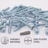 SKIR'CO (Pack of 80) Concrete Screws Zinc Plated 7.5 x