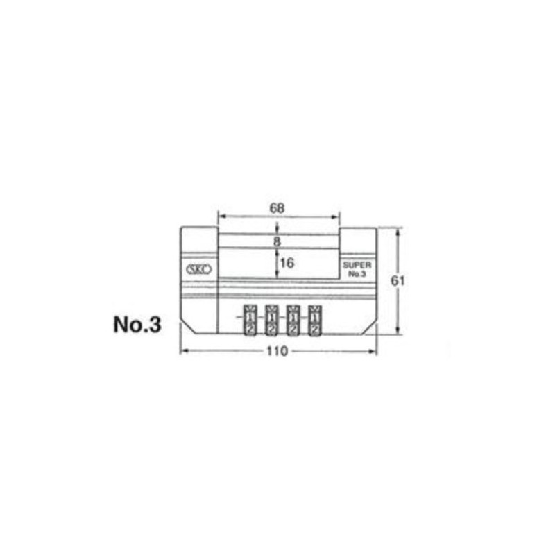 SKC Super Lock, Warehouses, Lock 3 # # # #