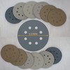Freletry 5 Inch 8 Hole 24 PCS #2000-#10000 Sanding Discs